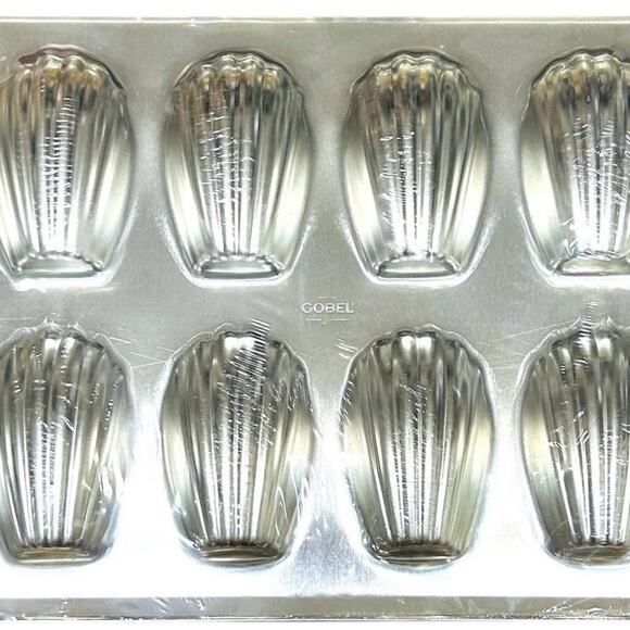 3 Madeleine Madeline Baking Sheets Molds Pan Made In France Traditional Pans - Picture 6 of 10